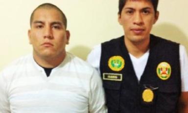 Irwin Luis Narro Uriol, presunto administrador de "Dragón Rojo", fue capturado en Huánuco. (Foto cortesía)