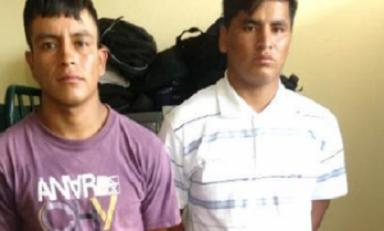 Estos dos sujetos serían extorsionadores e integran la banda delictiva de "El gordo Gian".