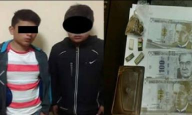 Los detenidos también llevaban marihuana entre sus pertenencias, según indicó la Policía. (Foto: Difusión)