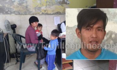 Sujeto no solo trató de asesinarla con una cuchilla, también amenazó a su hijo de 3 años para que no llore. Foto: Trujillo en Línea