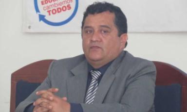 Rafael Moya, gerente regional de Educación. (Foto medios)