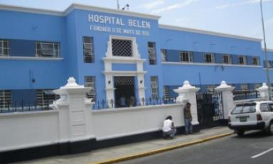 Agente policial se encuentra internado en centro de salud. (Foto: Médicos del Norte)
