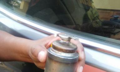 Momentos de tensión vivieron los vecinos al confundir al objeto con una bomba. Foto: Trujillo en Línea