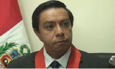 Magistrado JUan Manuel Luján. jefe de la Odecma La Libertad. (Foto Trujilloenlinea.pe)
