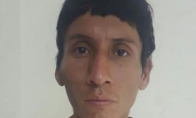 Sujeto trató de huir, pero no lo consiguió. Foto: PNP