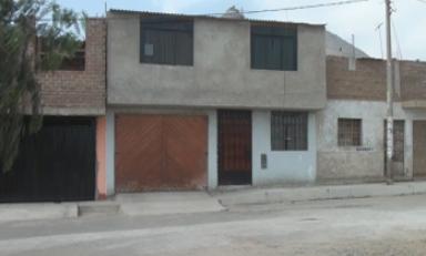 Frente a esta vivienda, la menor jugaba con su primo. Foto: Trujillo en Línea
