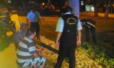 Cuatro drogadictos y 20 sospechosos fueron detenidos durante un operativo realizado ayer. (Fotos MPT)