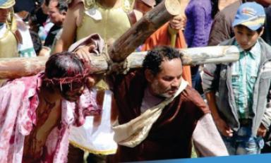Este año el Vía Crucis en Otuzco tendrá en escena a más de 100 actores de Lima y Trujillo. (Foto Facebook Municipio Otuzco)