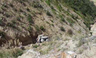 Accidente se produjo al mediodía de hoy. Foto: Trujillo en Línea