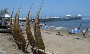 Balneario de Huanchaco. (Foto Internet)