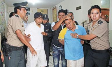 Estos dos marcas estuvieron a punto de apropiarse de 58 mil soles de la Municipalidad de Huanchaco. (Foto La República)