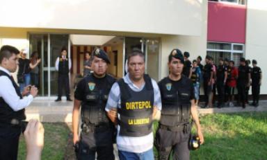 Percy Mariano González Montalvo (50) detenido por miembros de la institución en la que una vez se desempeñó. (Foto: RPP)