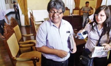 Regidor Hernán Aquino presentó un recurso de apelación ante la MPT. (Foto Internet)
