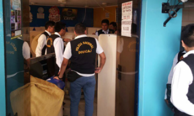 Cuarto Juzgado de Investigación Preparatoria de Trujillo autorizó el allanamiento. Foto: PNP