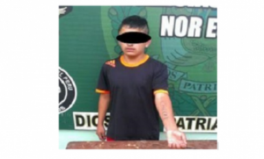 Este adolescente conocido como "Piqué", sería un temido sicario, que tenía atemorizados a los transportistas. (Foto Trujilloenlinea.pe)
