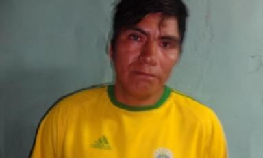 Este sujeto identificado como Yván Ernesto Bobadilla Carrera (34), pretendía violar a una adolescente en Laredo.