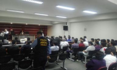 Fiscalía pide ocho meses de prisión preventiva para sujetos. Foto: Trujillo en Línea